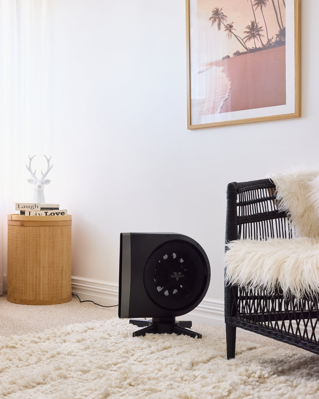 Vornado STRATA Compact Oscillating Tower Fan with Remote