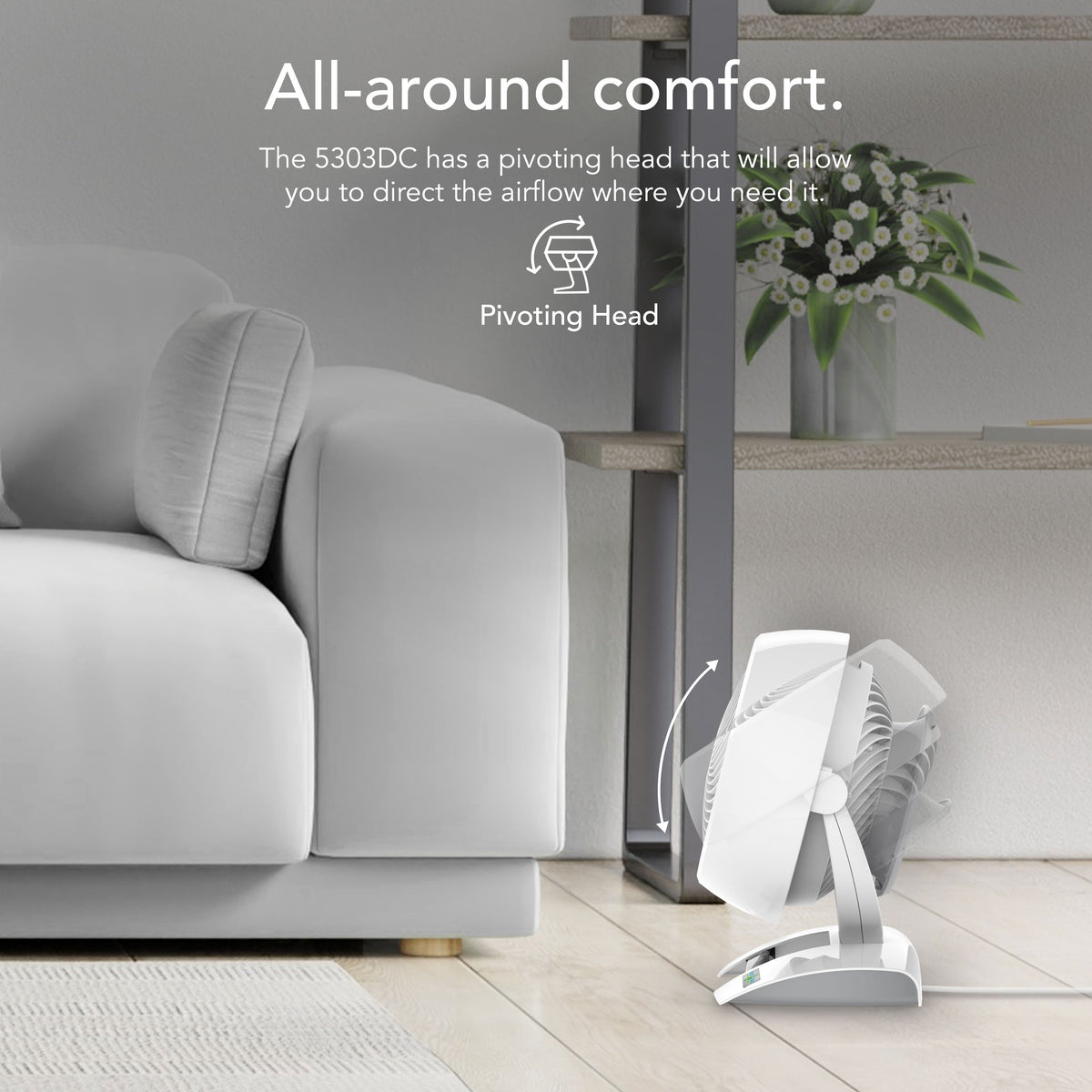 Vornado 5303DC Energy Smart™ Small Air Circulator with Remote