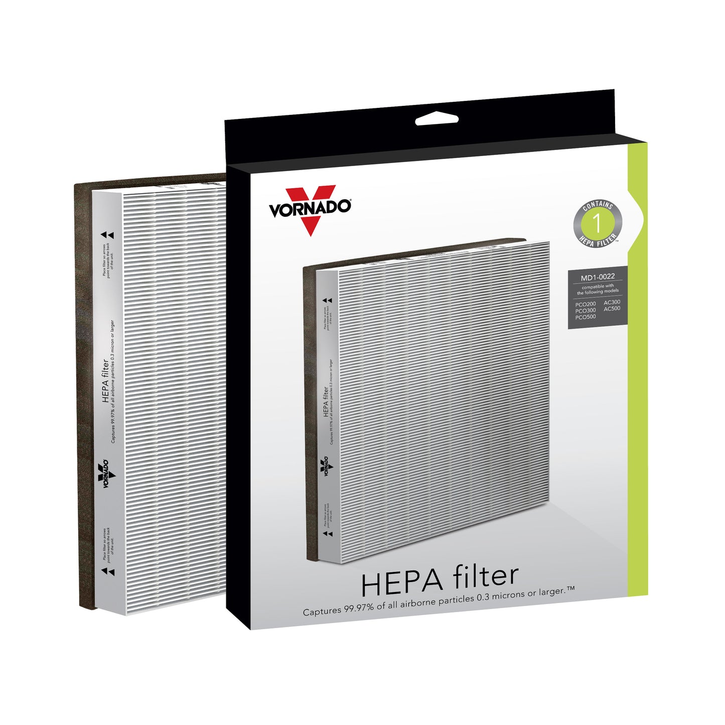 Vornado AC350 True HEPA Air Purifier with BONUS Filters Bundle