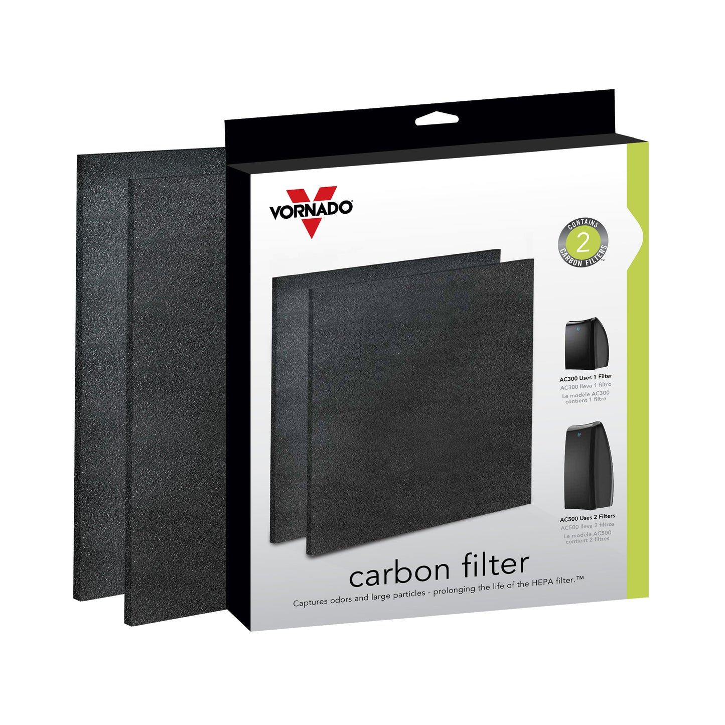 Vornado AC350 True HEPA Air Purifier with BONUS Filters Bundle