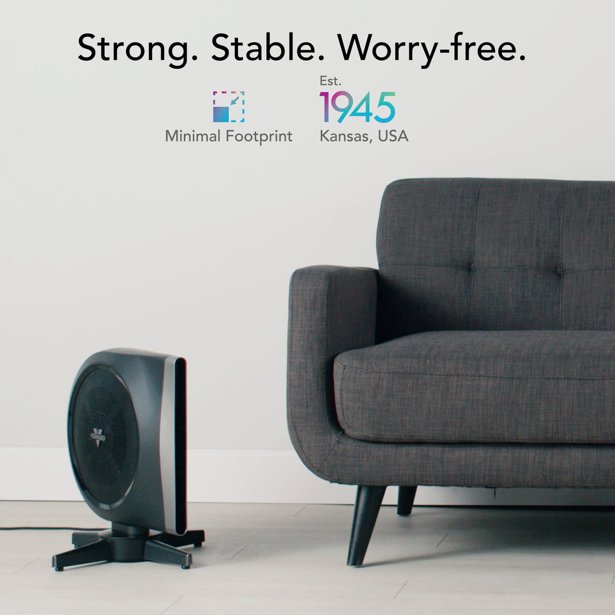 Vornado STRATA® Compact Oscillating Tower Fan with Remote