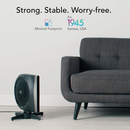 Vornado STRATA® Compact Oscillating Tower Fan with Remote