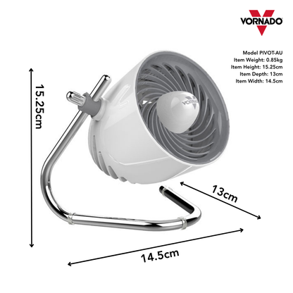 Vornado PIVOT Personal Desk Fan