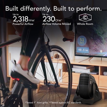 Vornado FLY MAX High-Velocity Fitness Fan with Remote