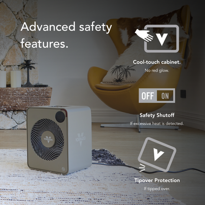 Vornado VMHi500 Portable Fan Heater with Remote